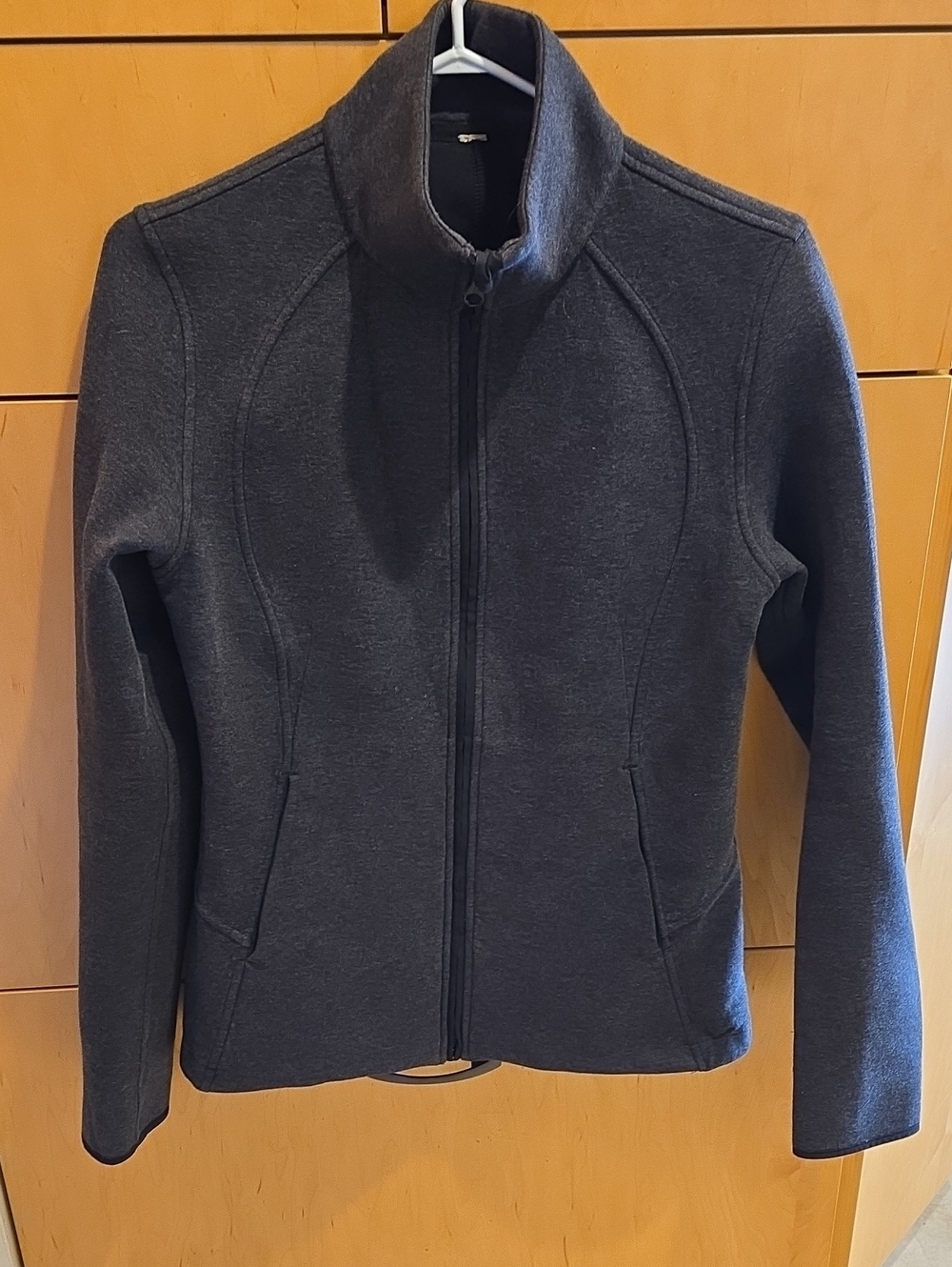 Lululemon Women’s Charcoal Gray Full-Zip Jacket - Tailored Performance sz 8
